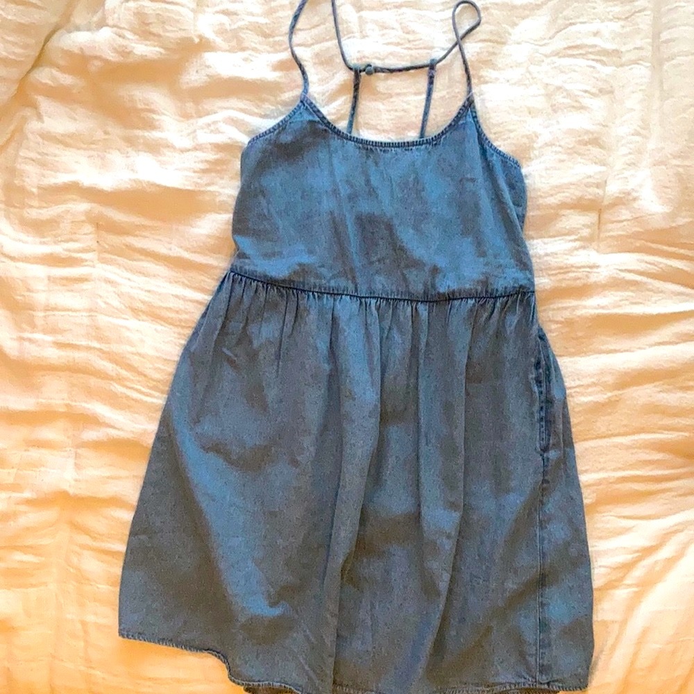 American Eagle Chambray Dress